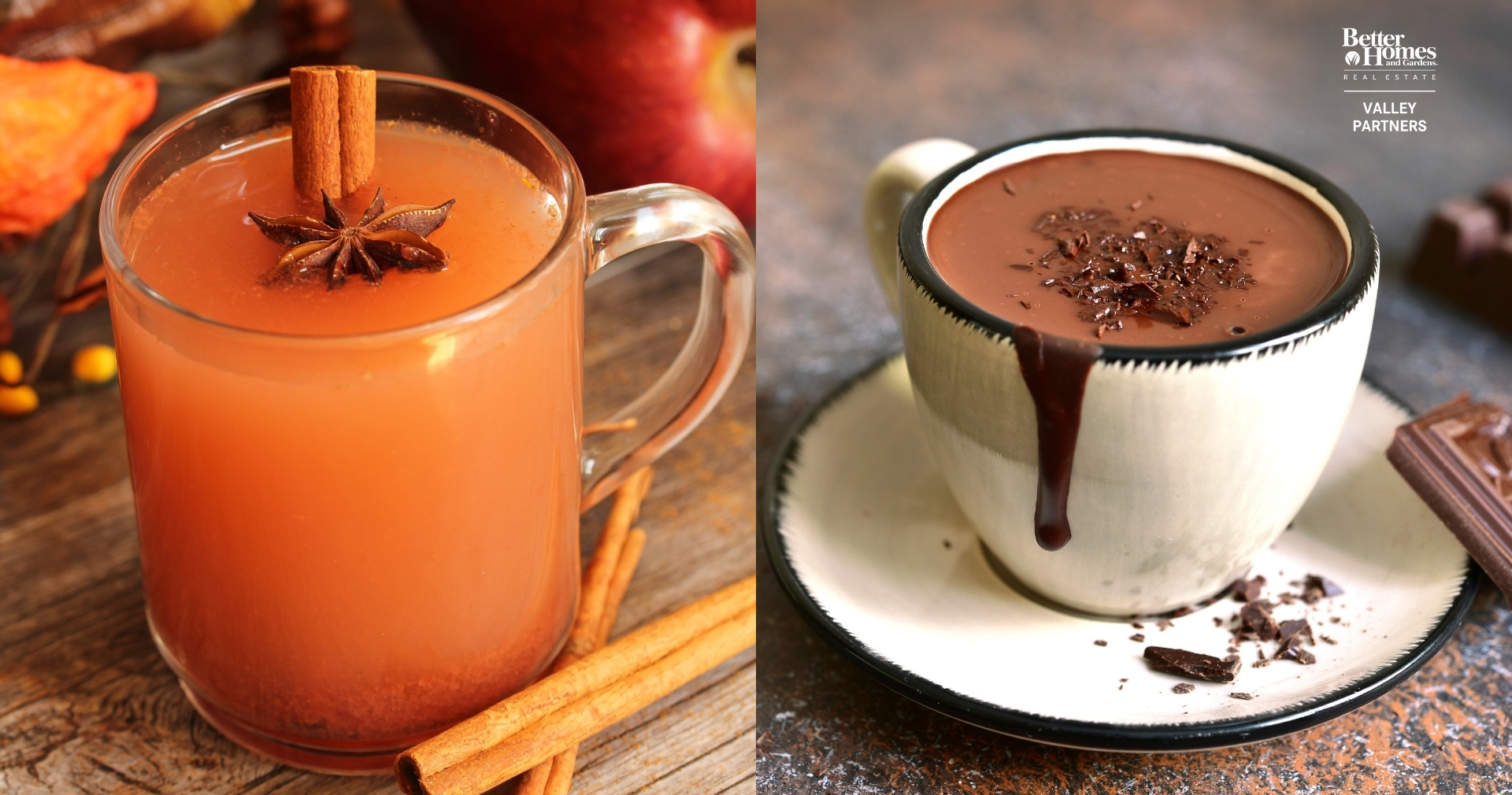 Apple Cider and Hot Chocolate