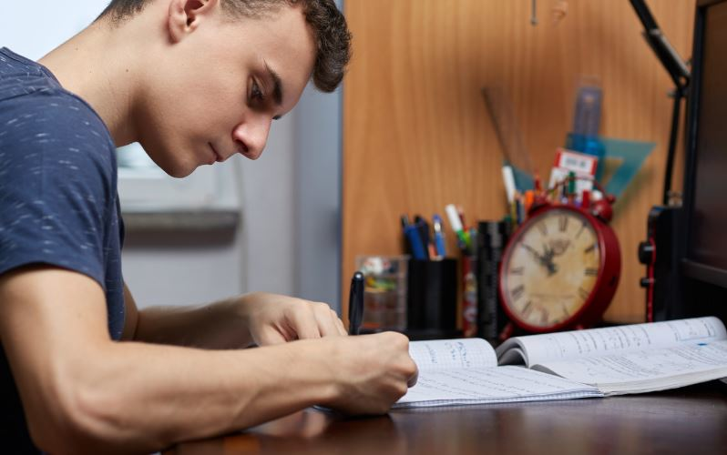 Study area should have everything they might need